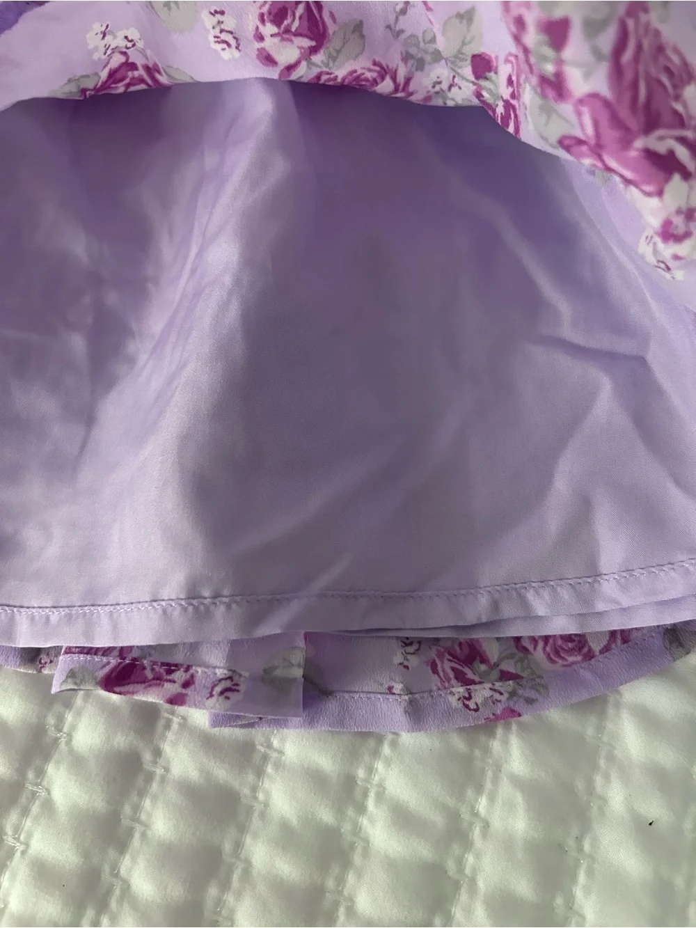 Janie and Jack lavender dress